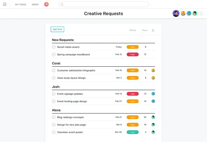 [Uses] Agile Management - Streamline work requests (Image)