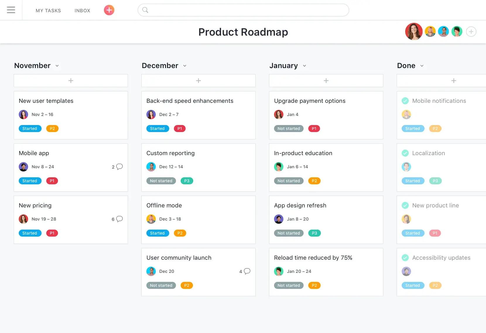 [Uses] Agile Management - Build a product roadmap (Image)